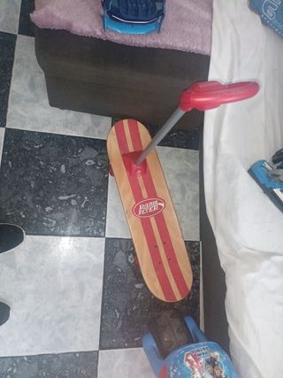 Pack Moto patrulla canina y Patín Radio Flyer