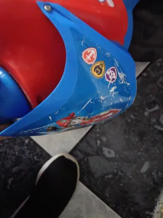 Pack Moto patrulla canina y Patín Radio Flyer