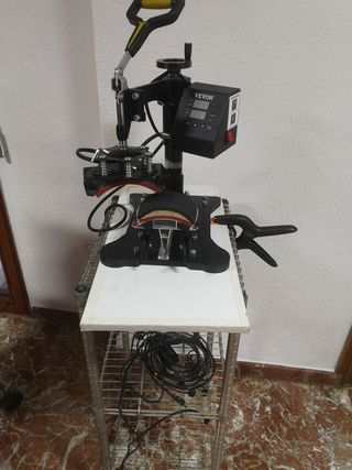 Pressa termica per stampare cappelli Vevor