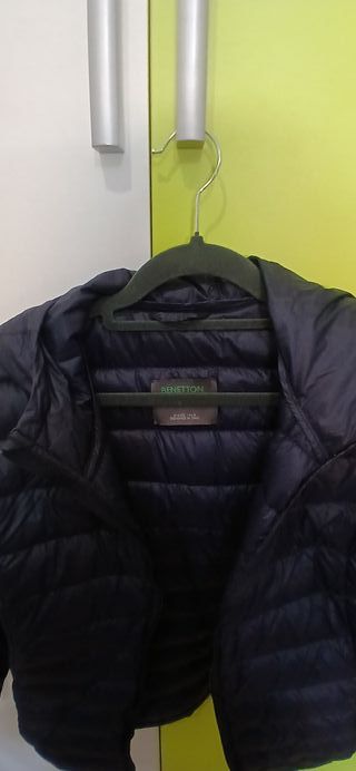 Plumas ligero azul mujer