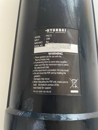 Barra de sonido negra