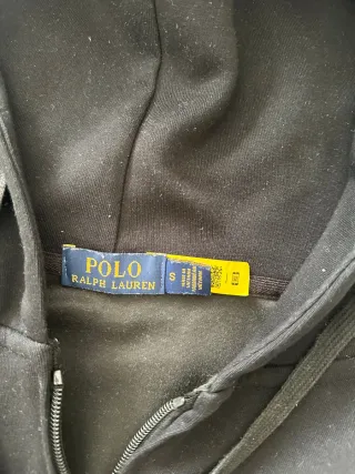 Felpa con cappuccio Polo Ralph Lauren nera