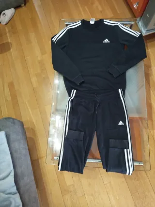 Conjunto Chándal Adidas Negro