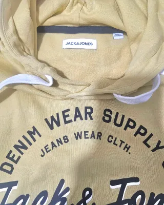 Sudadera Jack & Jones amarilla