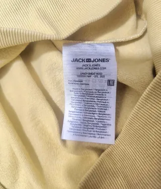 Sudadera Jack & Jones amarilla