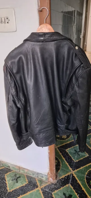 Chaqueta de piel Copiel Negra