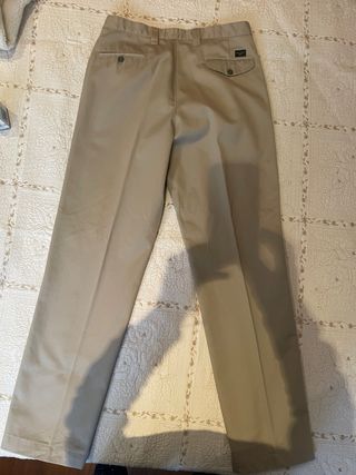 Pantalón chino Dockers beige talla L talla 33w 34
