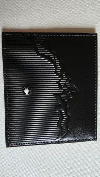 Tarjetero Montblanc 3cc Negro