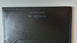 Tarjetero Montblanc 3cc Negro