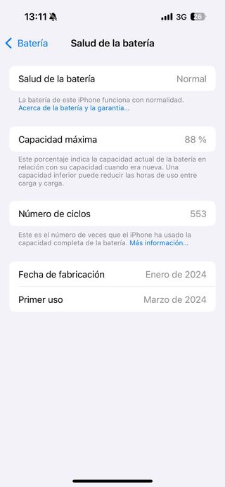 iPhone 15 Pro Gris Plata