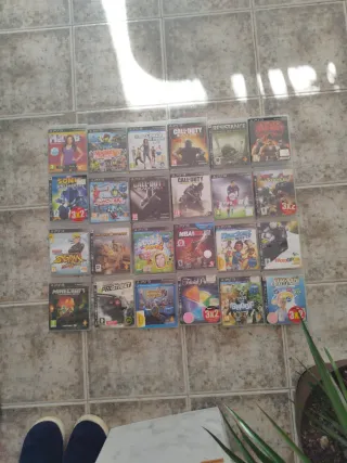 PS3 Slim 1 Mando18 juegos 8 juegos move cámara