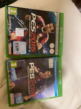 Xbox One Giochi PES 2015 e PES 2018
