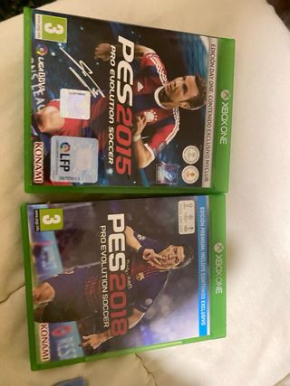 Xbox One Giochi PES 2015 e PES 2018