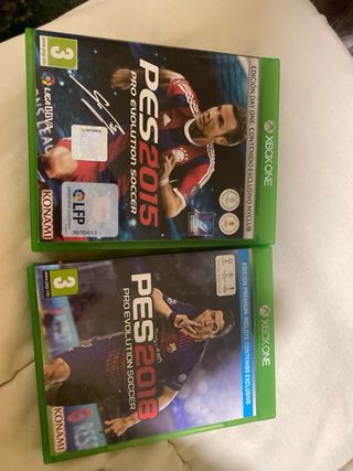 Xbox One Giochi PES 2015 e PES 2018