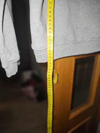 Sudadera gris con capucha