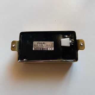 Pastilla EMG 81 Gold Activa Guitarra