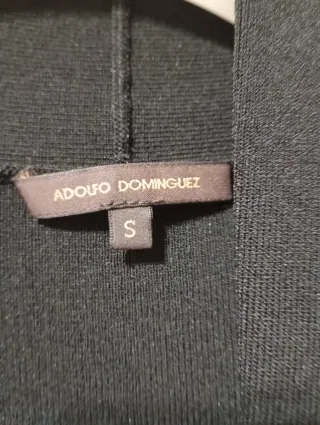 Chaqueta Adolfo Dominguez Negra Talla S