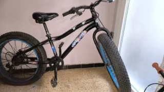 Bicicleta de ruedas grandes todo terreno