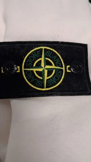 Sudadera Stone Island Blanca Talla L