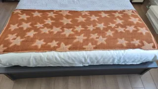 Pashmina Marrón con Estrellas