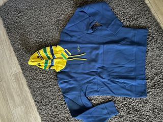 Felpa Ayrton Senna Blu/Gialla Taglia M