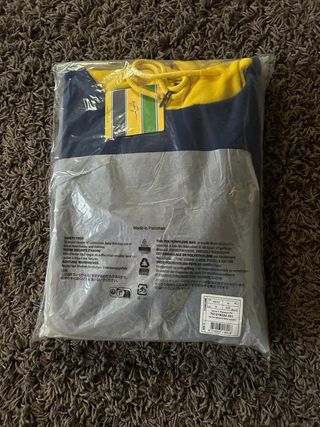 Felpa Ayrton Senna Blu/Gialla Taglia M