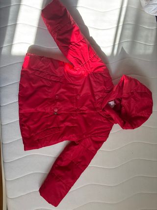 Giubbotto per bambina rosso