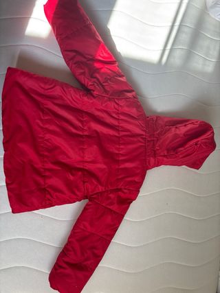 Giubbotto per bambina rosso