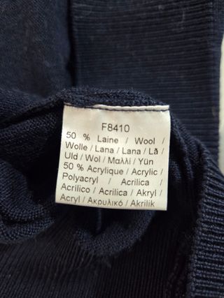 Jersey Lacoste Azul Marino Talla M