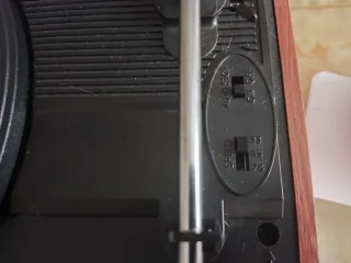 Tocadiscos Estéreo 1byone Vinilo Negro/Marrón