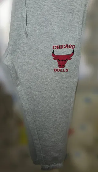 Pantalón Chandal Chicago Bulls Gris