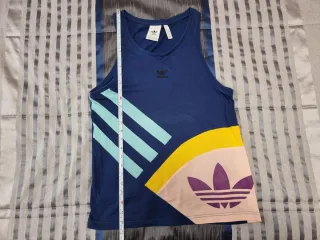 Camiseta sin mangas Adidas Hombre Multicolor