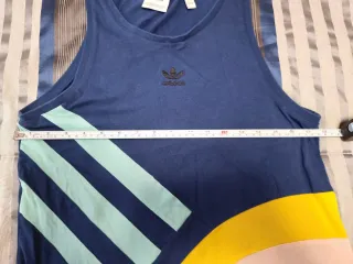 Camiseta sin mangas Adidas Hombre Multicolor