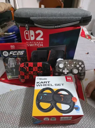 Nintendo Switch 2 + Accesorios ideal para regalo