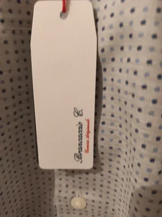 Camicia Brancaccio Uomo Taglia 41 Fantasia Pois