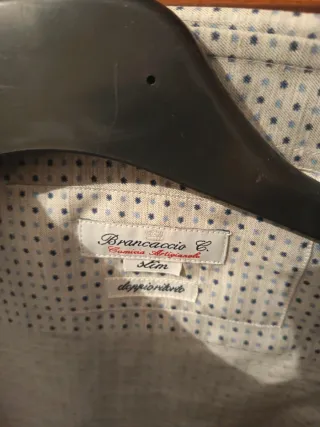 Camicia Brancaccio Uomo Taglia 41 Fantasia Pois
