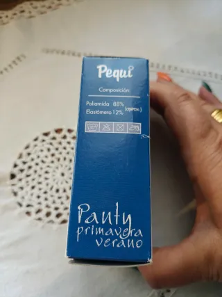 Pantys Pequi Primavera Verano 10 deniers