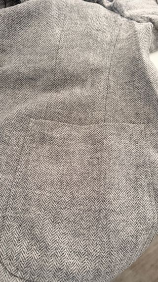 Americana Canali Azul de espiga