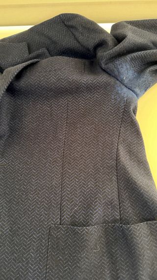 Americana Canali Azul de espiga