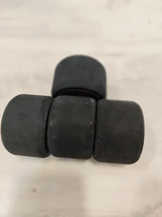 Ruedas Longboard (Set de 4) 65mm 82A + Rodamientos