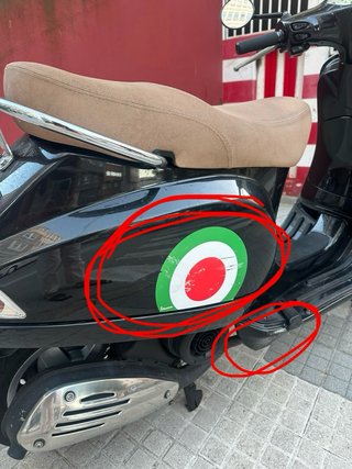 Vespa LX 125 2010 Negra