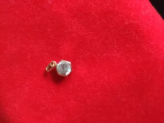 Colgante oro con Circonita