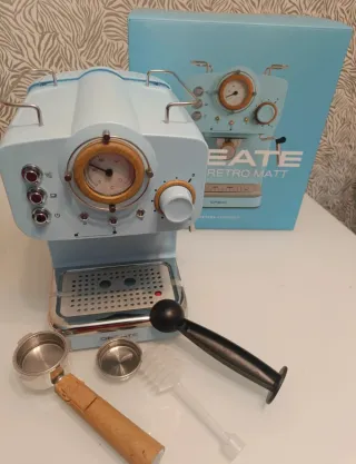 Cafetera CREATE THERA Matt Azul Pastel