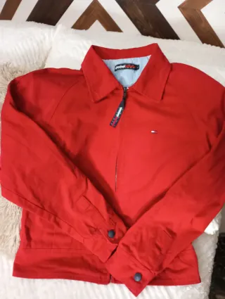 Cazadora Tommy Hilfiger Roja Chica