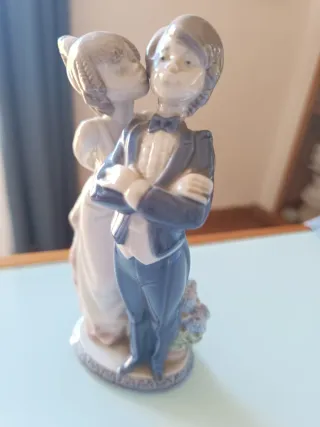 Pareja Novios Lladró Porcelana