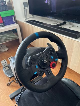 Playseat Alcantara + Volante Logitech G29