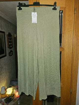 Pantalón mujer verde oliva
