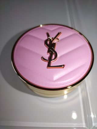 Colorete Rosa YSL Acolchado Dorado