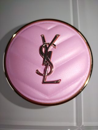 Colorete Rosa YSL Acolchado Dorado