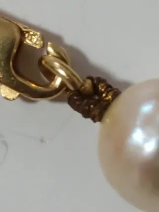 Pulsera Perlas Oro 750 20 cm